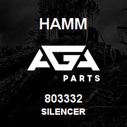 803332 Hamm SILENCER | AGA Parts