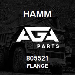805521 Hamm FLANGE | AGA Parts