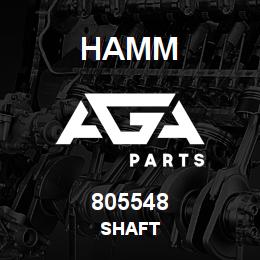 805548 Hamm SHAFT | AGA Parts