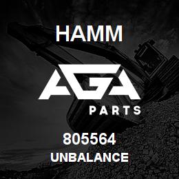 805564 Hamm UNBALANCE | AGA Parts