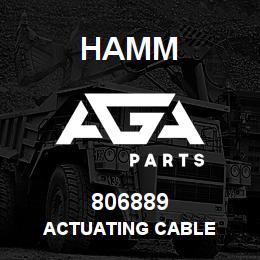 806889 Hamm ACTUATING CABLE | AGA Parts