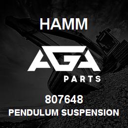 807648 Hamm PENDULUM SUSPENSION | AGA Parts
