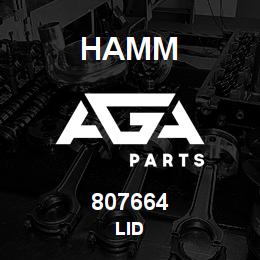 807664 Hamm LID | AGA Parts