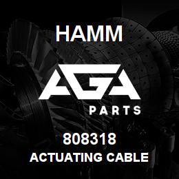 808318 Hamm ACTUATING CABLE | AGA Parts