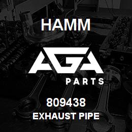 809438 Hamm EXHAUST PIPE | AGA Parts