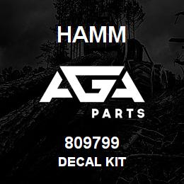 809799 Hamm DECAL KIT | AGA Parts