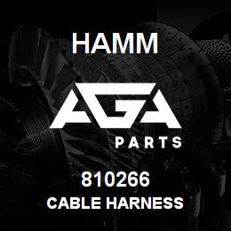 810266 Hamm CABLE HARNESS | AGA Parts