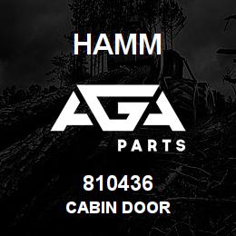 810436 Hamm CABIN DOOR | AGA Parts