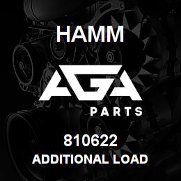 810622 Hamm ADDITIONAL LOAD | AGA Parts
