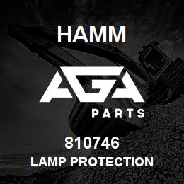 810746 Hamm LAMP PROTECTION | AGA Parts