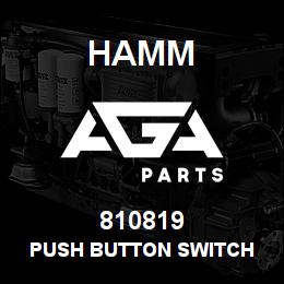 810819 Hamm PUSH BUTTON SWITCH | AGA Parts