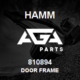 810894 Hamm DOOR FRAME | AGA Parts