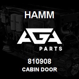 810908 Hamm CABIN DOOR | AGA Parts