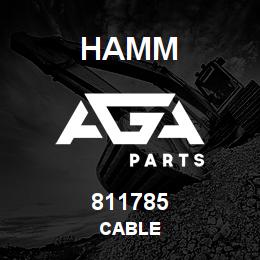 811785 Hamm CABLE | AGA Parts