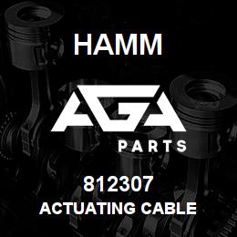 812307 Hamm ACTUATING CABLE | AGA Parts
