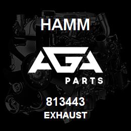 813443 Hamm EXHAUST | AGA Parts