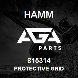 815314 Hamm PROTECTIVE GRID | AGA Parts