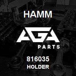 816035 Hamm HOLDER | AGA Parts