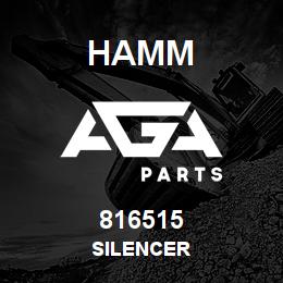 816515 Hamm SILENCER | AGA Parts