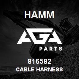 816582 Hamm CABLE HARNESS | AGA Parts