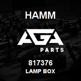 817376 Hamm LAMP BOX | AGA Parts