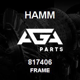817406 Hamm FRAME | AGA Parts