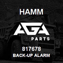 817678 Hamm BACK-UP ALARM | AGA Parts