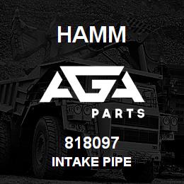 818097 Hamm INTAKE PIPE | AGA Parts