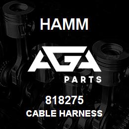818275 Hamm CABLE HARNESS | AGA Parts