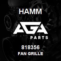 818356 Hamm FAN GRILLE | AGA Parts