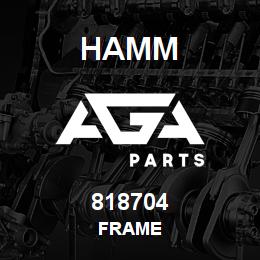 818704 Hamm FRAME | AGA Parts