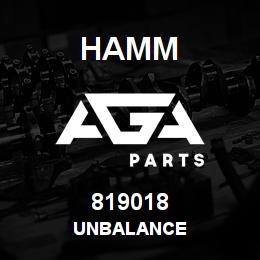 819018 Hamm UNBALANCE | AGA Parts