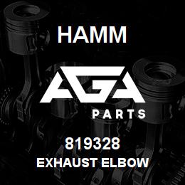 819328 Hamm EXHAUST ELBOW | AGA Parts