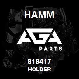 819417 Hamm HOLDER | AGA Parts