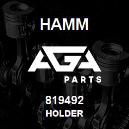 819492 Hamm HOLDER | AGA Parts