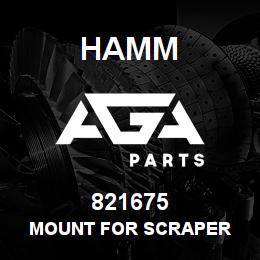 821675 Hamm MOUNT FOR SCRAPER | AGA Parts