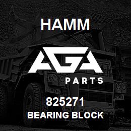 825271 Hamm BEARING BLOCK | AGA Parts
