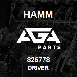 825778 Hamm DRIVER | AGA Parts
