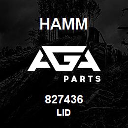827436 Hamm LID | AGA Parts