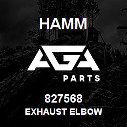 827568 Hamm EXHAUST ELBOW | AGA Parts