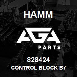 828424 Hamm CONTROL BLOCK B7 | AGA Parts