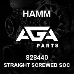 828440 Hamm STRAIGHT SCREWED SOCKET | AGA Parts