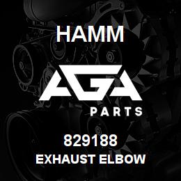 829188 Hamm EXHAUST ELBOW | AGA Parts