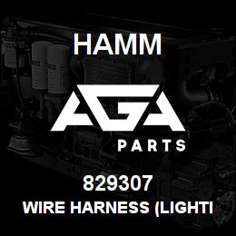 829307 Hamm WIRE HARNESS (LIGHTING) | AGA Parts
