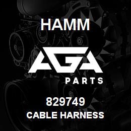 829749 Hamm CABLE HARNESS | AGA Parts