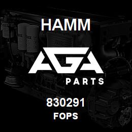 830291 Hamm FOPS | AGA Parts