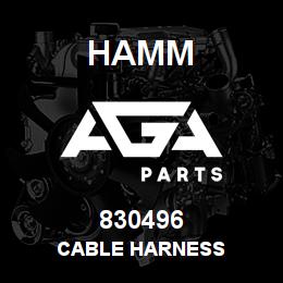 830496 Hamm CABLE HARNESS | AGA Parts
