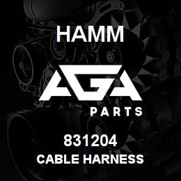 831204 Hamm CABLE HARNESS | AGA Parts