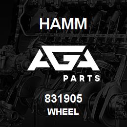 831905 Hamm WHEEL | AGA Parts