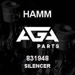 831948 Hamm SILENCER | AGA Parts